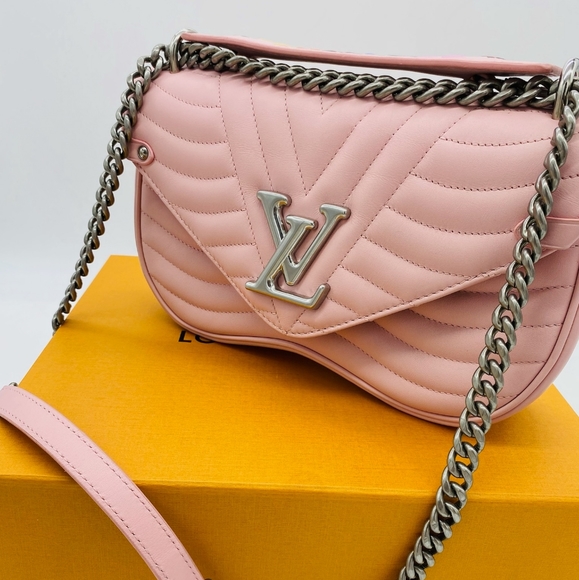 SOLD!!!!Louis Vuitton New Wave Chain Bag Mm S Pin - Picture 16 of 16